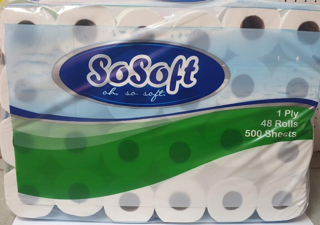 So Soft Virgin 1Ply Gold 48’s Chemkor Chemical Supplies CC