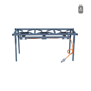 GAS BOILING TABLE - 3 BURNER (LIGHT DUTY)