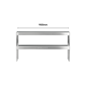 NEUTRAL RISER - DOUBLE SHELF (1100MM)