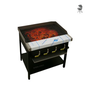 LAVA ROCK GRILLER - 6 BURNER (GAS)