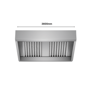 BOX EXTRACTOR CANOPY (3600MM)