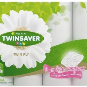 Twinsaver 2 Ply Toilet Paper Rolls